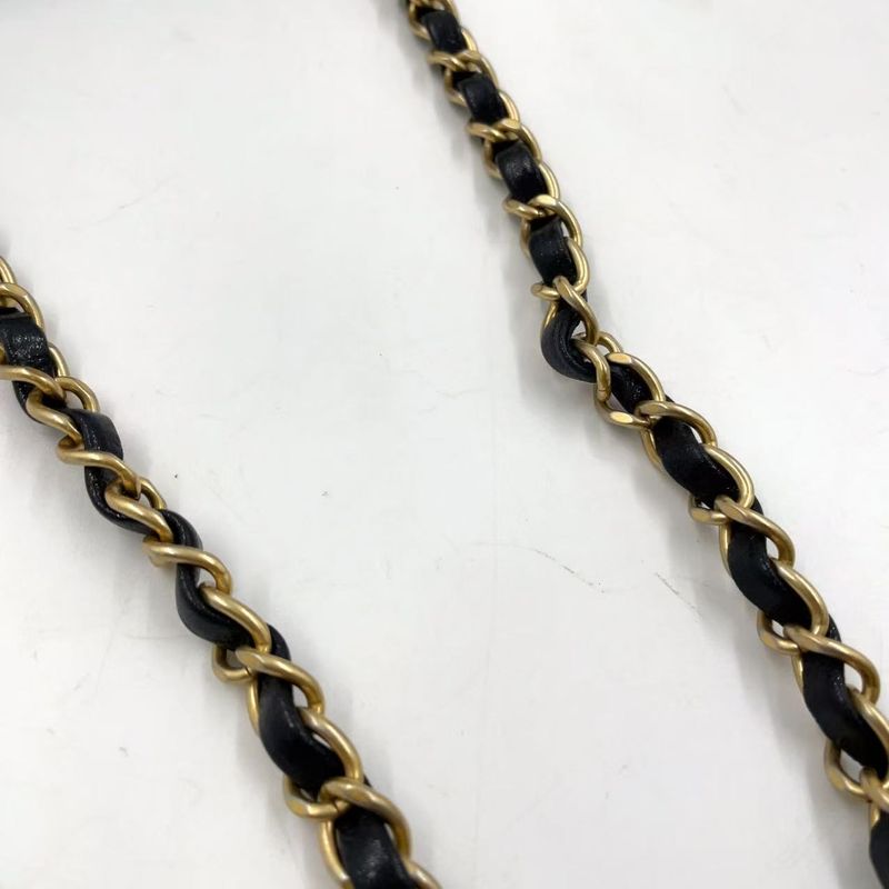 Chanel Mini Matelasse V-stitch Serial No 26 Lambskin Black Shoulder Bag Gold