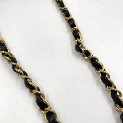 Chanel Mini Matelasse V-stitch Serial No 26 Lambskin Black Shoulder Bag Gold