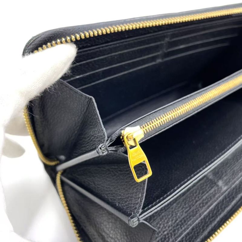 Louis Vuitton Zippy Wallet Monogram Empreinte Monogram Empreinte Noir Black