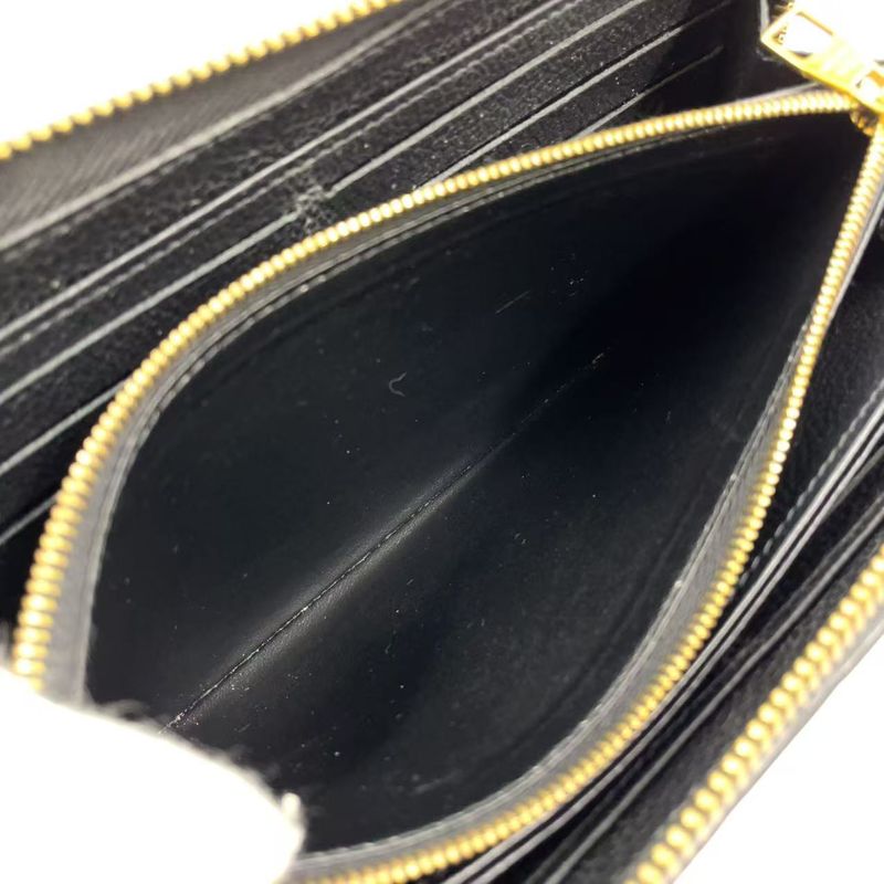 Louis Vuitton Zippy Wallet Monogram Empreinte Monogram Empreinte Noir Black