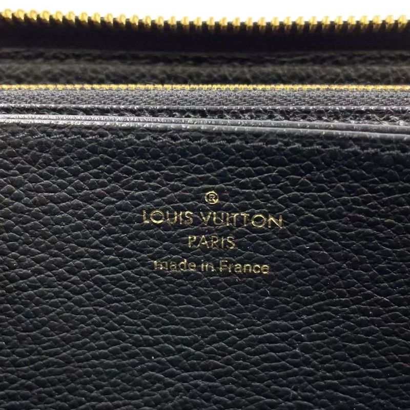 Louis Vuitton Zippy Wallet Monogram Empreinte Monogram Empreinte Noir Black