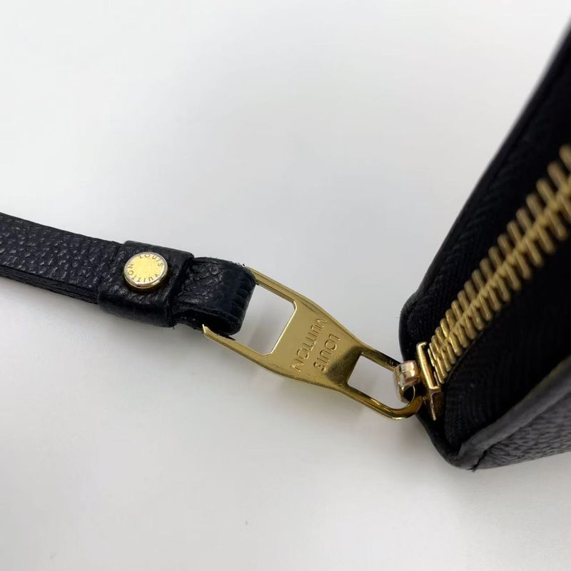 Louis Vuitton Zippy Wallet Monogram Empreinte Monogram Empreinte Noir Black