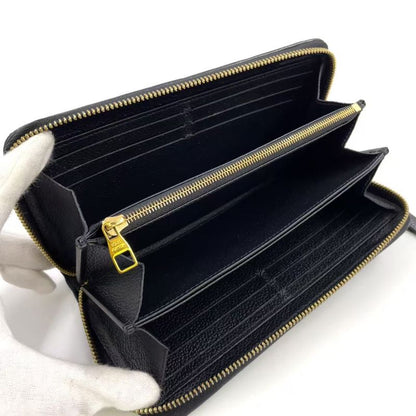 Louis Vuitton Zippy Wallet Monogram Empreinte Monogram Empreinte Noir Black