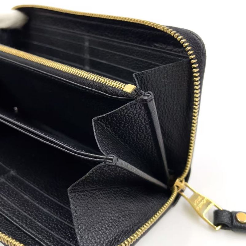 Louis Vuitton Zippy Wallet Monogram Empreinte Monogram Empreinte Noir Black