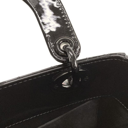 Dior/christian Dior Handbag Lady Dior Ultra Glossy Small M0531nwdd-m900 Black