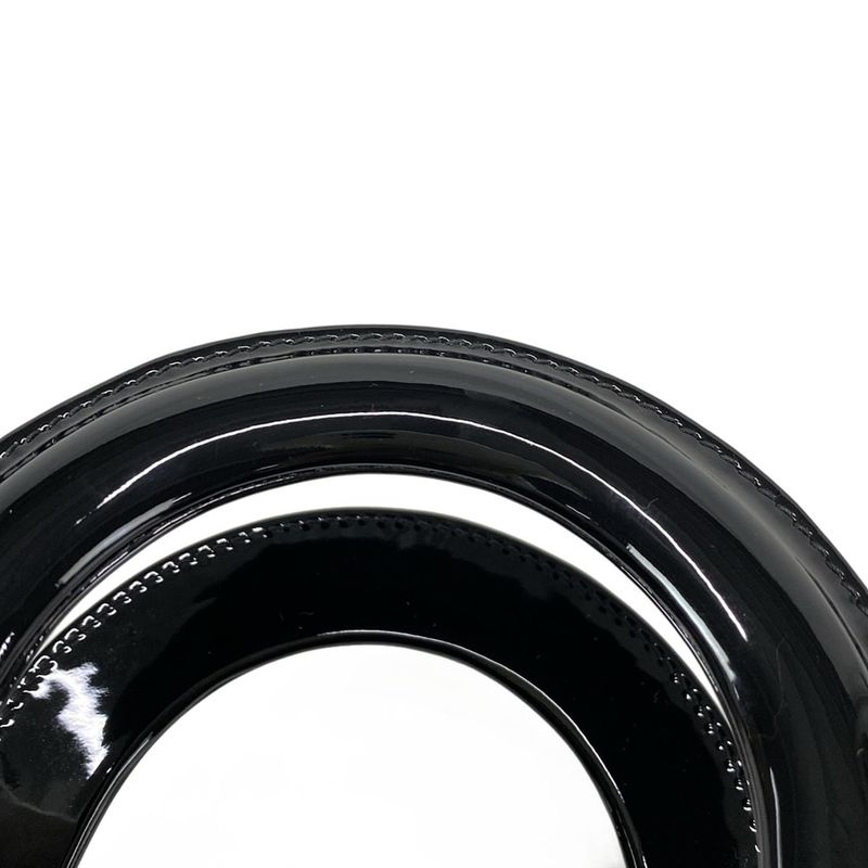 Dior/christian Dior Handbag Lady Dior Ultra Glossy Small M0531nwdd-m900 Black