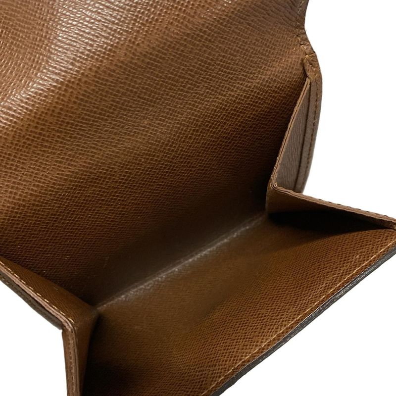 Louis Vuitton W Hook Wallet Monogram Porte Monet Bier Carte Cles Di M61652