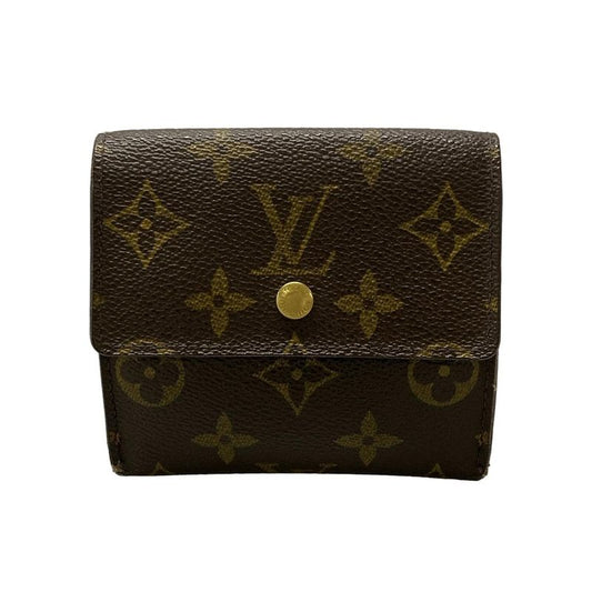 Louis Vuitton W Hook Wallet Monogram Porte Monet Bier Carte Cles Di M61652