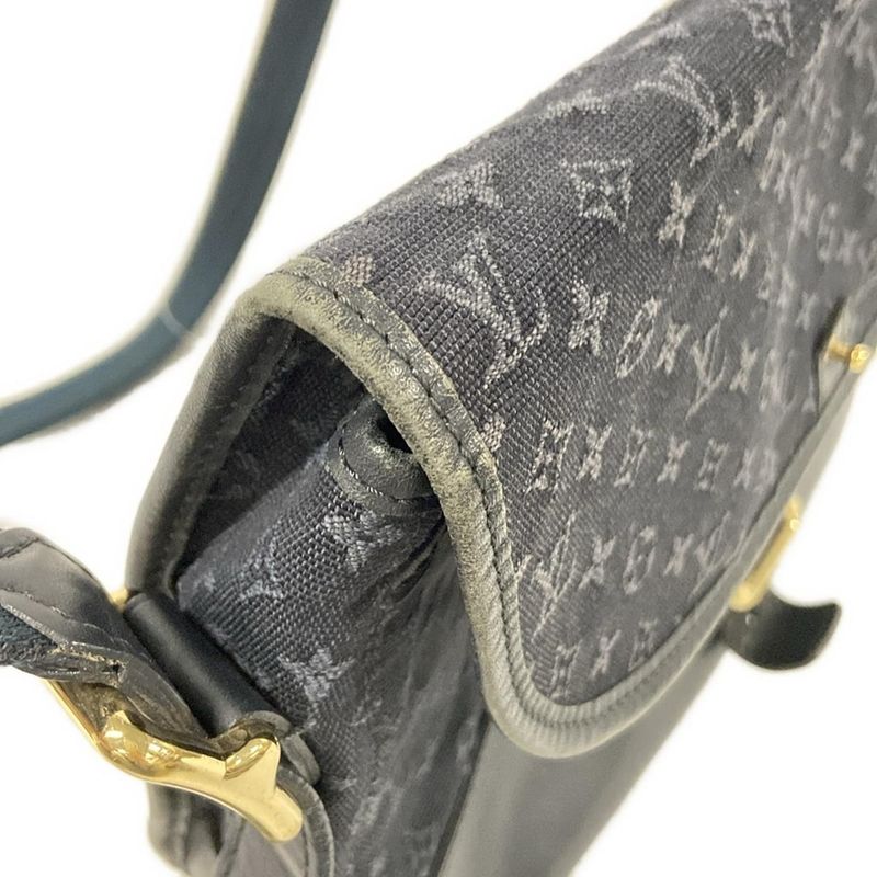 Louis Vuitton Shoulder Bag Monogram Mini Bélanger M92672 TST Blue