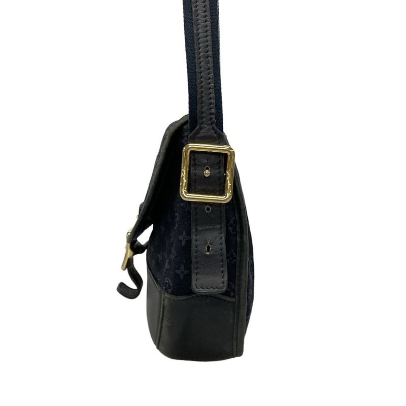 Louis Vuitton Shoulder Bag Monogram Mini Bélanger M92672 TST Blue