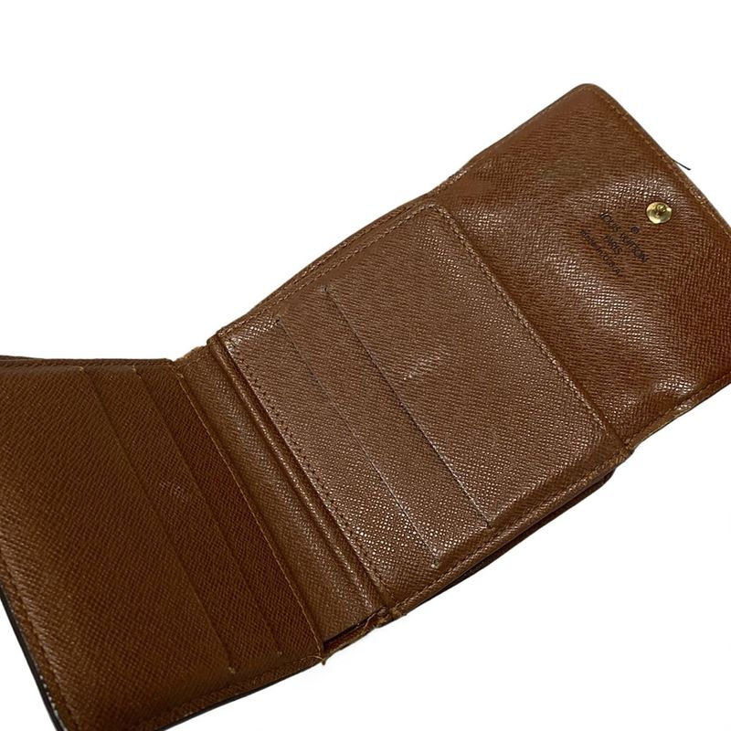 Louis Vuitton W Hook Wallet Monogram Porte Monet Vieux Carte Cles Di M61652