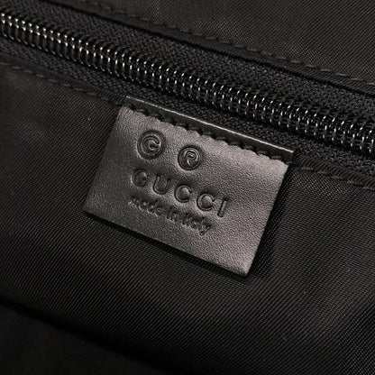 Gucci Handbag Sherry (web) 630923 Black×green×multi Leather