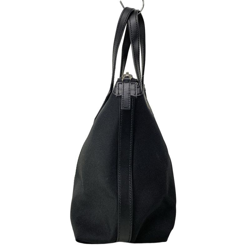 Gucci Handbag Sherry (web) 630923 Black×green×multi Leather