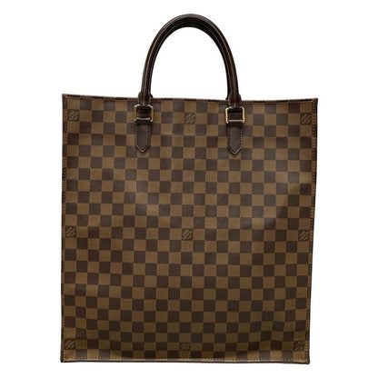 Louis Vuitton Tote Bag Damier Sac Pla (old Shape ) N51140 Ebène