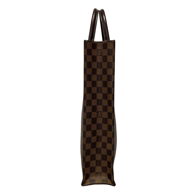 Louis Vuitton Tote Bag Damier Sac Pla (old Shape ) N51140 Ebène