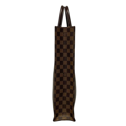 Louis Vuitton Tote Bag Damier Sac Pla (old Shape ) N51140 Ebène