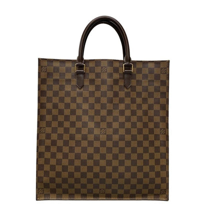 Louis Vuitton Tote Bag Damier Sac Pla (old Shape ) N51140 Ebène