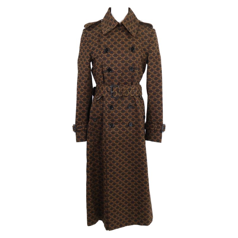 Celine  Official 2m398267m Triomphe Trench 36
