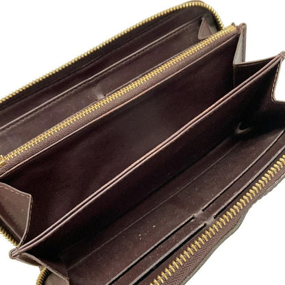 Louis Vuitton Monogram Vernis Zippy Wallet M93522 Amarante Leather