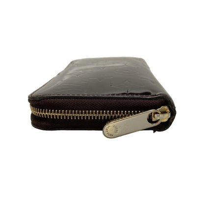 Louis Vuitton Monogram Vernis Zippy Wallet M93522 Amarante Leather