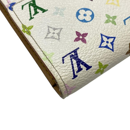 Louis Vuitton Monogram Multicolor Pochette Cles M60004 Bronze Leather Long