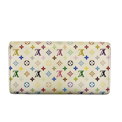 Louis Vuitton Monogram Multicolor Pochette Cles M60004 Bronze Leather Long