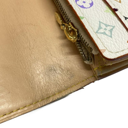 Louis Vuitton Monogram Multicolor Pochette Cles M60004 Bronze Leather Long