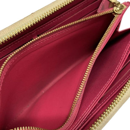 Louis Vuitton Long Wallet Damier Studded Zippy Wallet N64615 Azure X Fuchsia