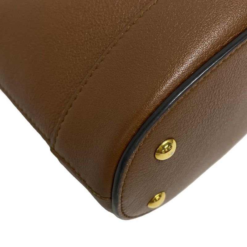 Gucci Handbag Diana Mini Bucket/bamboo 724667 Brown Leather