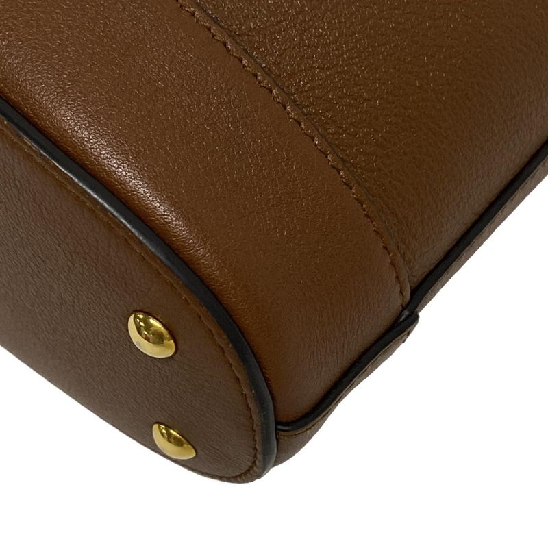 Gucci Handbag Diana Mini Bucket/bamboo 724667 Brown Leather