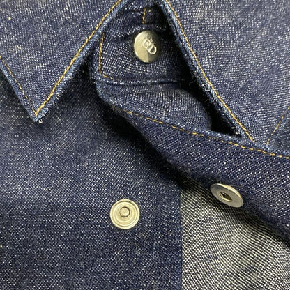 Dior/christian Dior Long Sleeve Shirt Size 41 Mens - 923c505a0019 Dark Navy