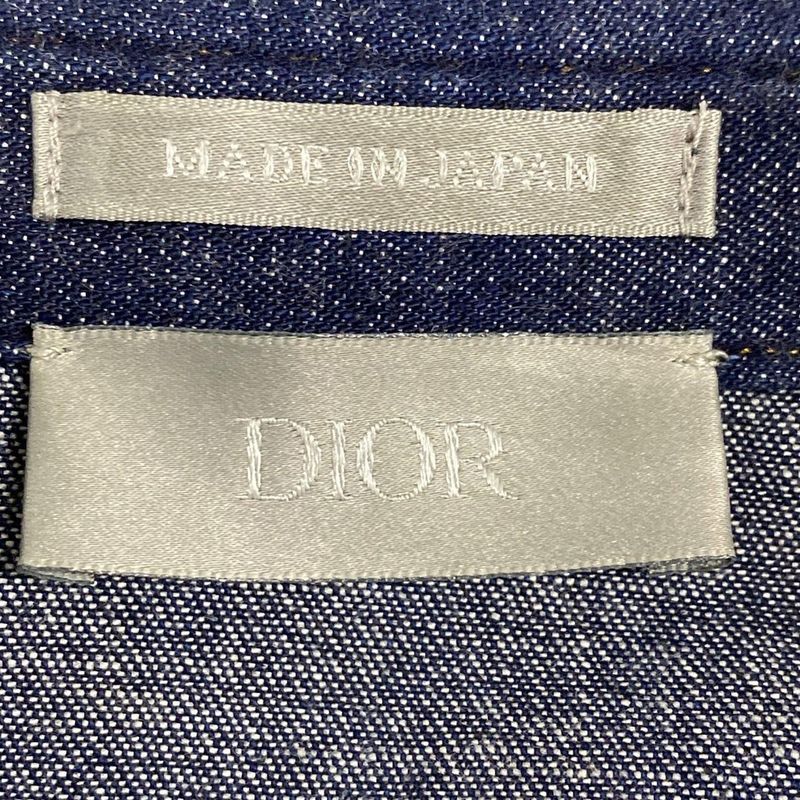 Dior/christian Dior Long Sleeve Shirt Size 41 Mens - 923c505a0019 Dark Navy