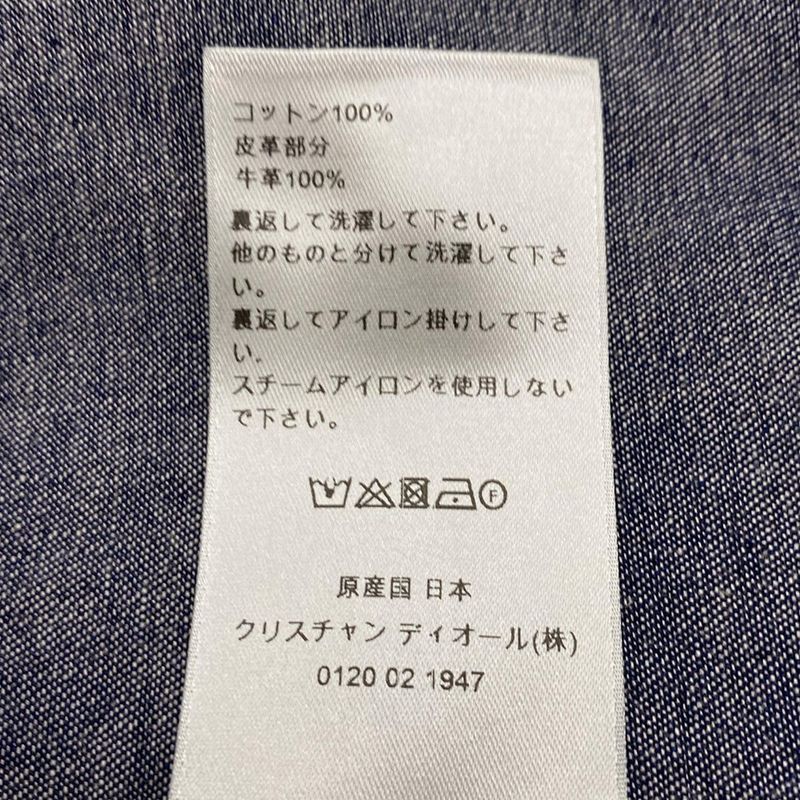 Dior/christian Dior Long Sleeve Shirt Size 41 Mens - 923c505a0019 Dark Navy