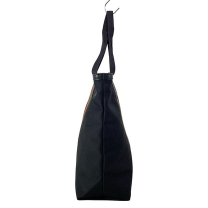 Gucci Handbag Sherry 631245 Black X Green X Red Leather