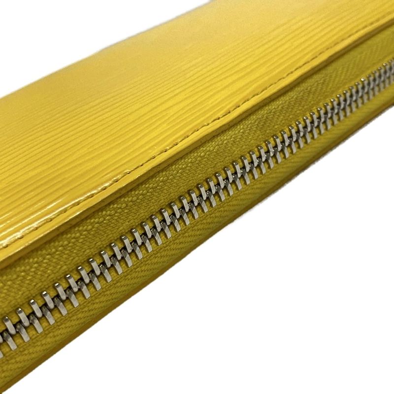 Louis Vuitton Epi Zippy Wallet M81229 Sunflower Leather Cowhide