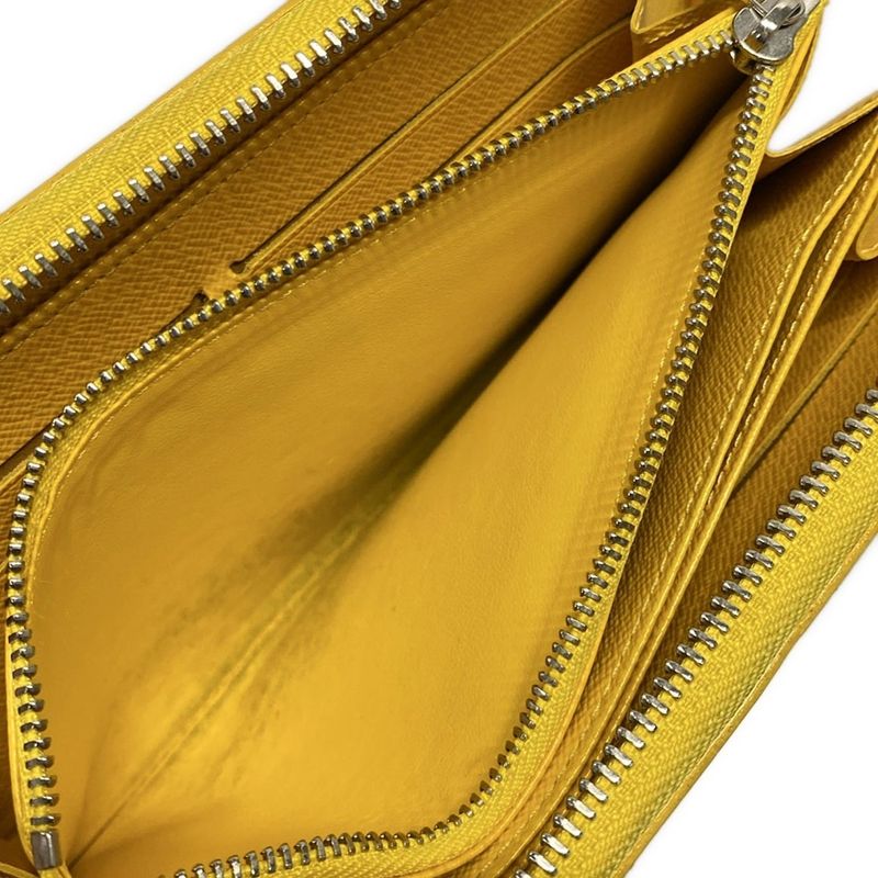 Louis Vuitton Epi Zippy Wallet M81229 Sunflower Leather Cowhide