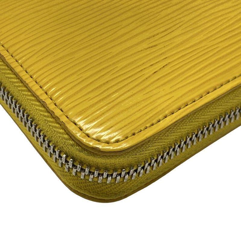 Louis Vuitton Epi Zippy Wallet M81229 Sunflower Leather Cowhide