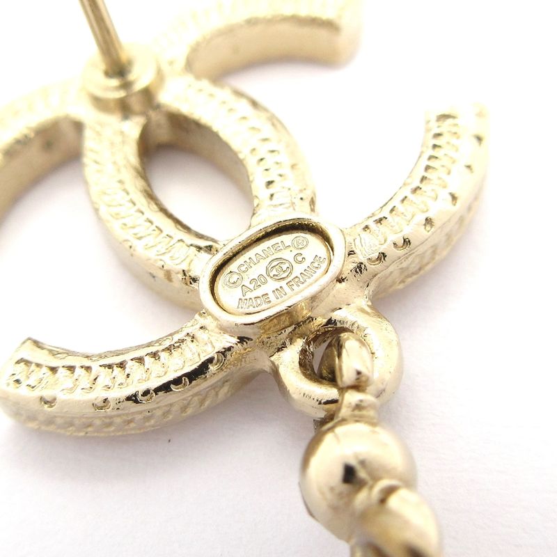 Chanel Earrings - Chien Pan Gold X Clear X Ivory Coco Mark / Star / Clover /