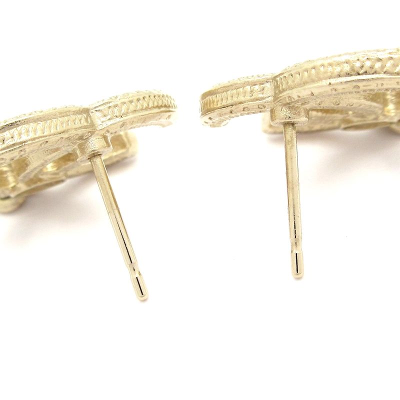 Chanel Earrings - Chien Pan Gold X Clear X Ivory Coco Mark / Star / Clover /