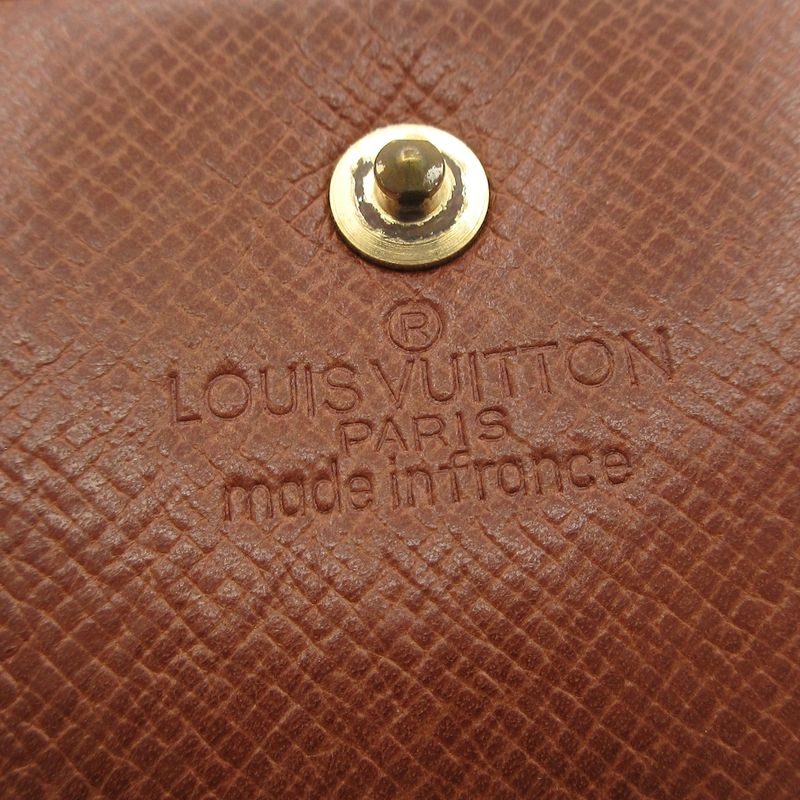 Louis Vuitton W Hook Wallet Monogram -