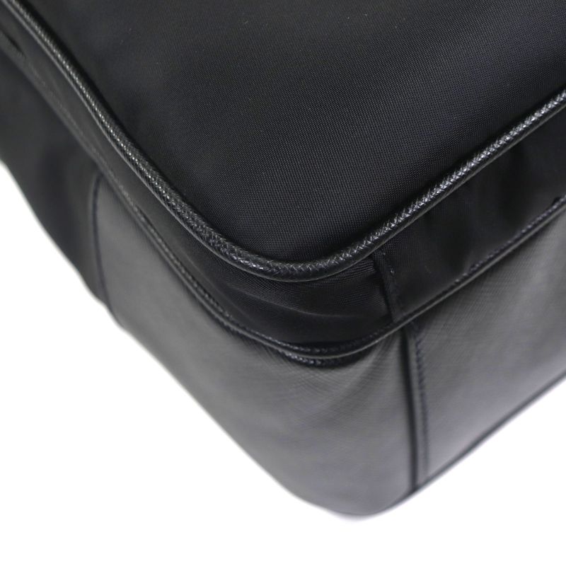 Prada 2vg032 Nylon Saffianoleather Triangle Logo Triangle Plate 2WAY Tote Bag