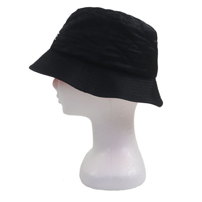 Celine 2aub0930c Logo-printed Quilted Cotton Hat Black Orange M Made In France