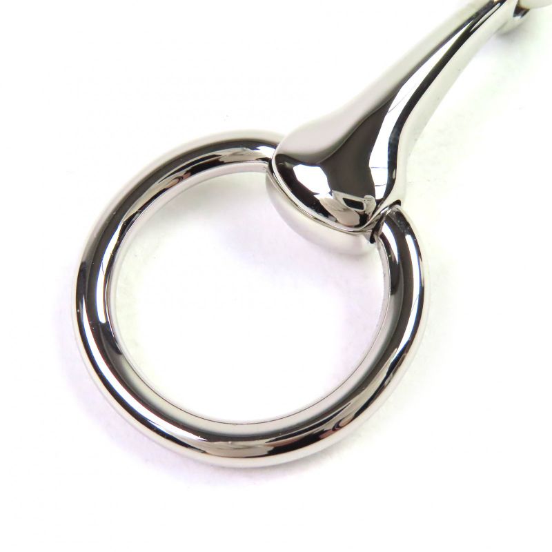 Hermes Scarf Ring 90 Maul Current Silver With Box And Storage Bag Made In Italy