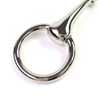 Hermes Scarf Ring 90 Maul Current Silver With Box And Storage Bag Made In Italy