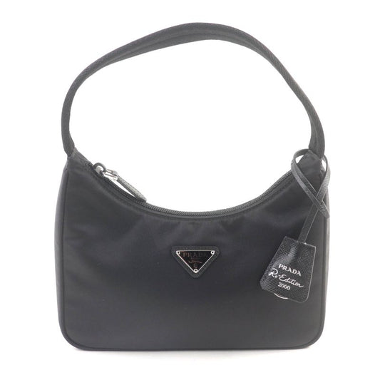 Prada 1ne515 Re-edition 2000 Triangle Logo Clochette Appendix Tessuto Mini Bag