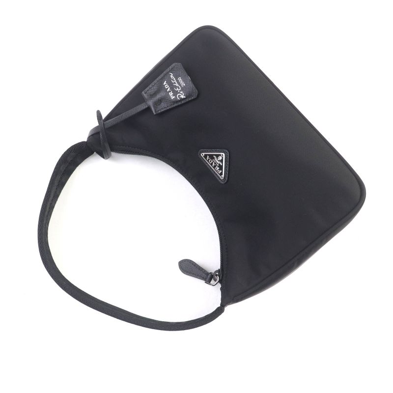Prada 1ne515 Re-edition 2000 Triangle Logo Clochette Appendix Tessuto Mini Bag