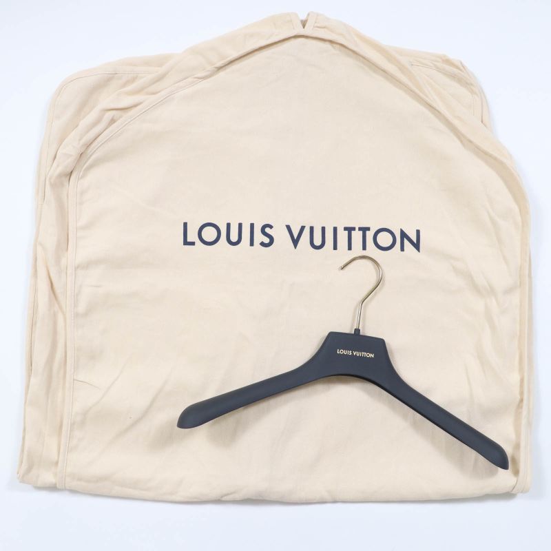 Louis Vuitton 2022 Gold Logo Button Monogram Jacket Pink 34 With Hanger And