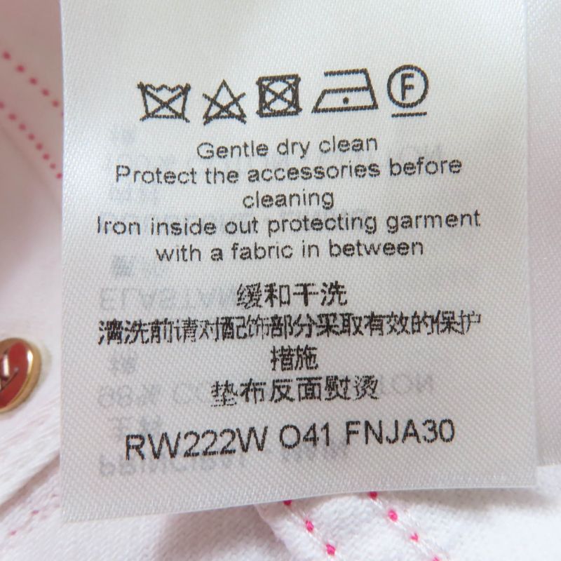 Louis Vuitton 2022 Gold Logo Button Monogram Jacket Pink 34 With Hanger And