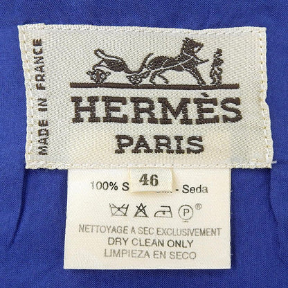 Hermes Vintage 100% Silk Very Rare Sichuan Animal Print Gilet