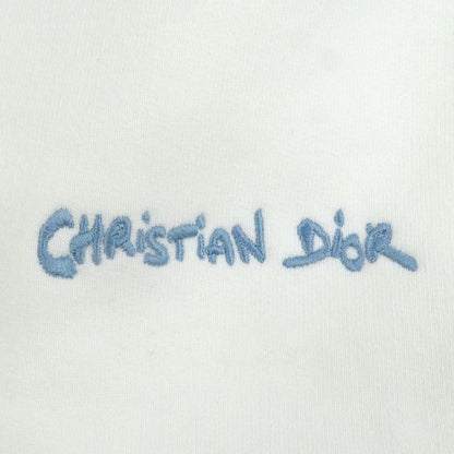 DIOR Homme 24AW 443j616a0531 Logo Embroidery Half Zip Sweatshirt White M Made